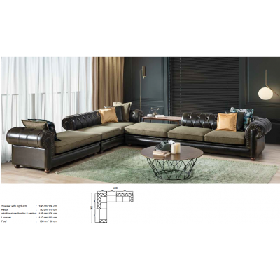 Freeman Corner Sofa Set 